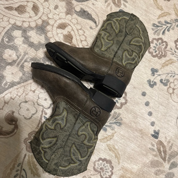 Roper Boys Cody Toddler Western Boots Size 6 - Picture 5 of 8